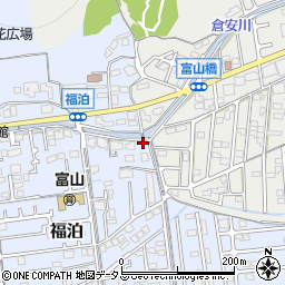 岡山県岡山市中区福泊109-3周辺の地図