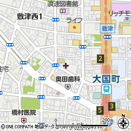 米田荘周辺の地図