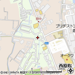 三重県名張市東田原2611-4周辺の地図