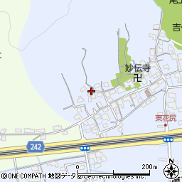 岡山県岡山市北区東花尻415周辺の地図
