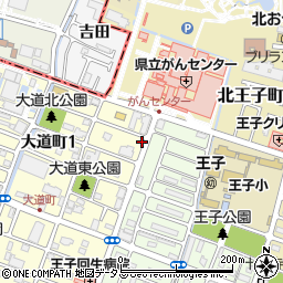 兵庫県明石市大道町1丁目2-26周辺の地図