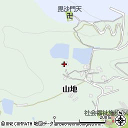 岡山県倉敷市山地1977周辺の地図