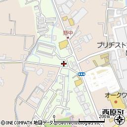 三重県名張市東田原2611周辺の地図