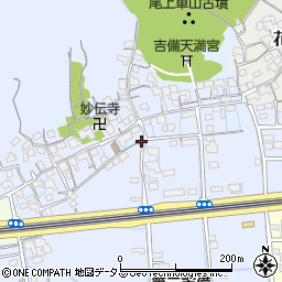 岡山県岡山市北区東花尻189周辺の地図