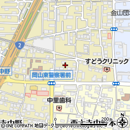 岡山県岡山市東区西大寺中野471周辺の地図