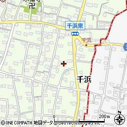 静岡県掛川市千浜6324周辺の地図