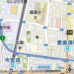 サトーパーツ大阪営業所周辺の地図