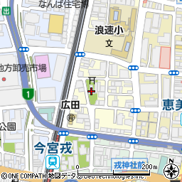 廣田神社周辺の地図