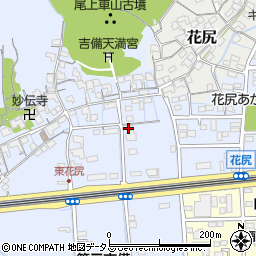 岡山県岡山市北区東花尻5周辺の地図