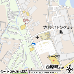 三重県名張市西原町2464周辺の地図