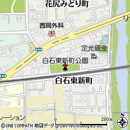 岡山県岡山市北区白石東新町4周辺の地図