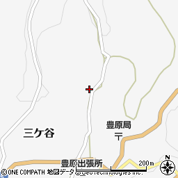 奈良県山辺郡山添村三ケ谷553周辺の地図