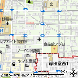 生野東小路郵便局周辺の地図