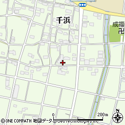 静岡県掛川市千浜5367-1周辺の地図