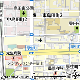 厚生町クラウンズマンション周辺の地図