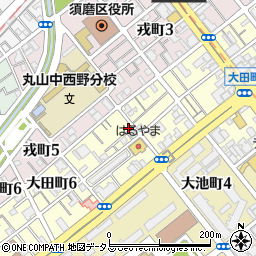久保福寿園周辺の地図