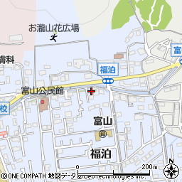 岡山県岡山市中区福泊126周辺の地図