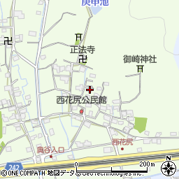 岡山県岡山市北区西花尻219周辺の地図