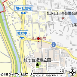 奈良県大和郡山市城町1681-47周辺の地図