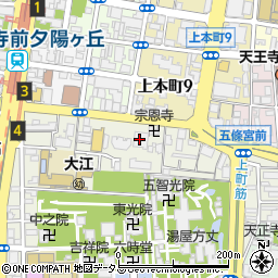 マツ六株式会社　大阪支社金物建材課周辺の地図