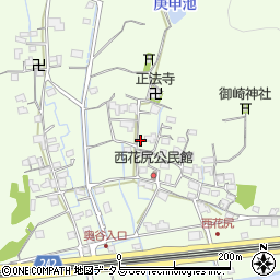 岡山県岡山市北区西花尻246-5周辺の地図