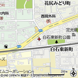 岡山県岡山市北区白石東新町2周辺の地図