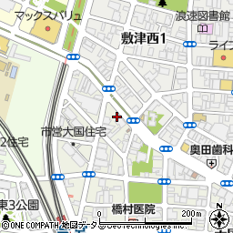 瀬川周辺の地図