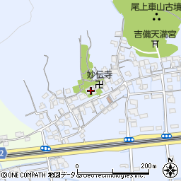 岡山県岡山市北区東花尻439周辺の地図