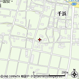 静岡県掛川市千浜5338-4周辺の地図