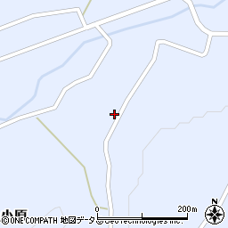 広島県安芸高田市甲田町上小原1409周辺の地図