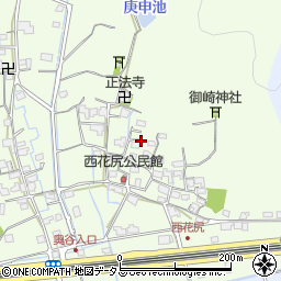 岡山県岡山市北区西花尻周辺の地図