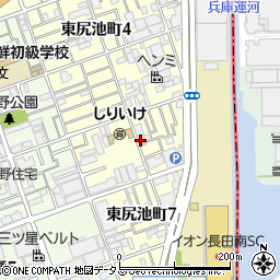 宮崎邸東池尻町akippa駐車場周辺の地図