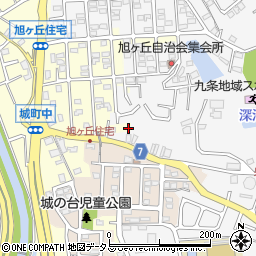 奈良県大和郡山市城町1693-13周辺の地図