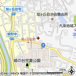 奈良県大和郡山市城町1693周辺の地図