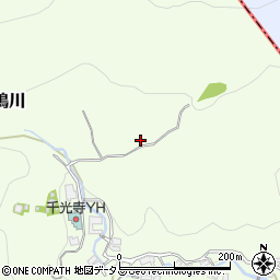 奈良県生駒郡平群町鳴川308周辺の地図