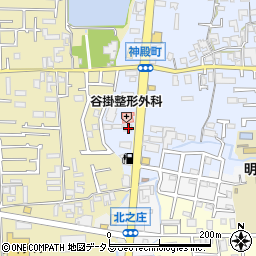 吉田風呂製作所　神殿営業所ショールーム周辺の地図