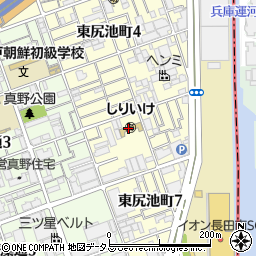 神戸市立しりいけ保育所周辺の地図