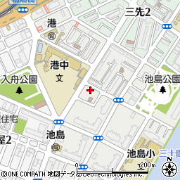 新盛飯店周辺の地図