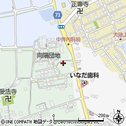 岡山県倉敷市山地170-2周辺の地図