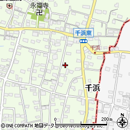 静岡県掛川市千浜6828周辺の地図