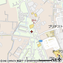 三重県名張市東田原2610周辺の地図