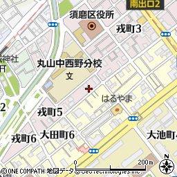 弘誠寺周辺の地図