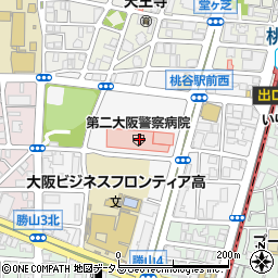 第二大阪警察病院（警和会）周辺の地図
