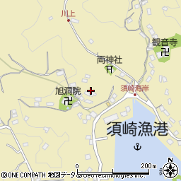 静岡県下田市須崎832周辺の地図