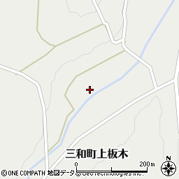広島県三次市三和町上板木834周辺の地図