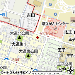 ファミリーマート明石大道町一丁目店周辺の地図