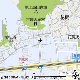 岡山県岡山市北区東花尻4周辺の地図