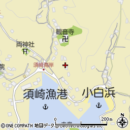 静岡県下田市須崎580-1周辺の地図