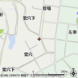 愛知県田原市相川町栗穴下周辺の地図