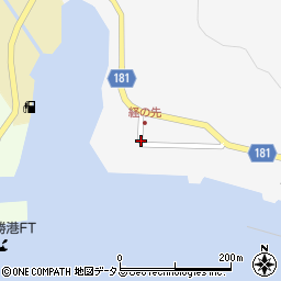 大石建設株式会社　比田勝事務所周辺の地図